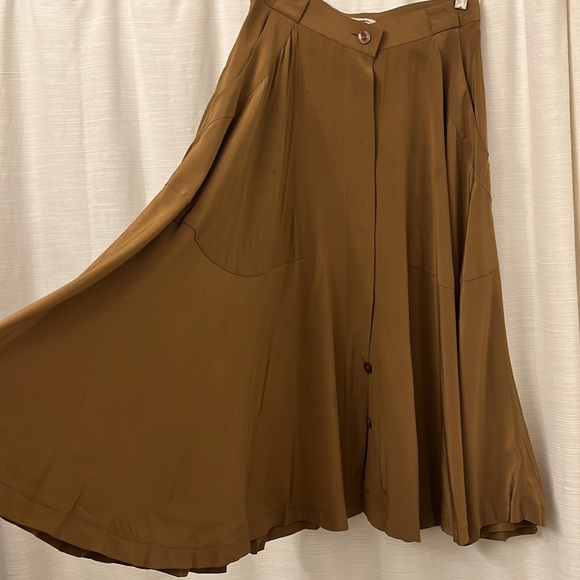 Madewell Silk Canyon Midi Skirt - Picture 11 of 15